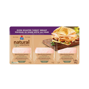 Image of Maple Leaf Sliced Turkey Breast 3-Pack - 3 x 300 Grams